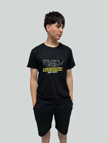 Póló Bucovina fekete