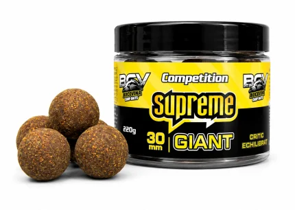 GIANT Competition Supreme – 30mm Kritikusan kiegyensúlyozott bojli 220g
