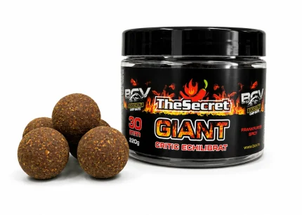 GIANT The Secret – 30mm Kritikusan kiegyensúlyozott bojli 220g